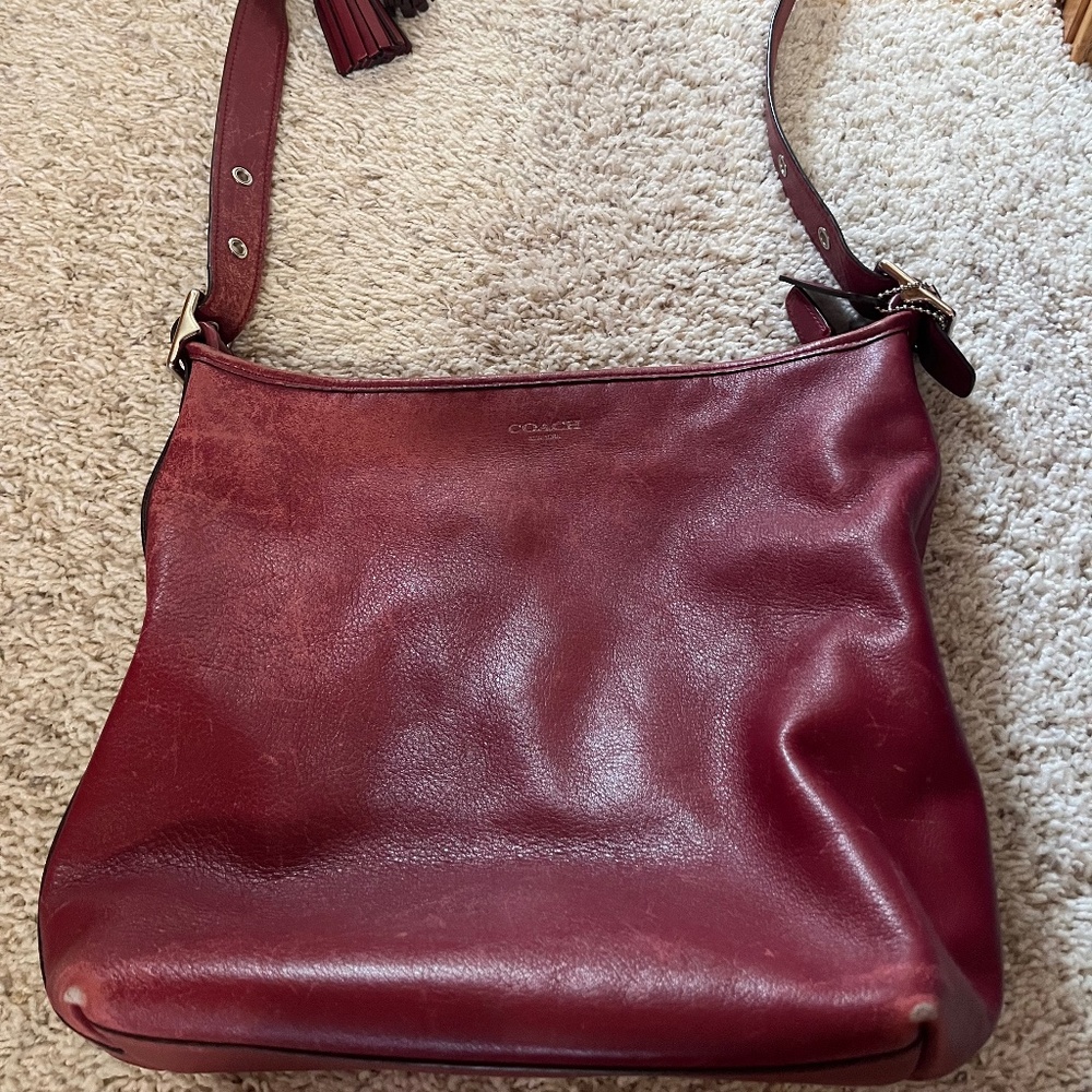Coach bucket bag